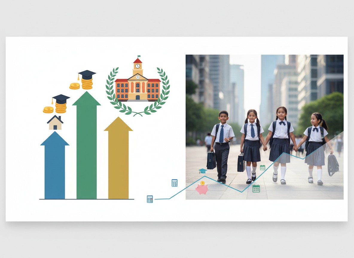 都市部私立小受験を視野に入れた場合の教育資金シミュレーション（年収別）